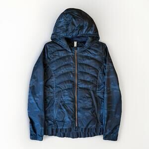 Lululemon Spring Fling Puffy Windbreaker Women's 8 Full Zip Puffer Outerwear